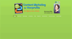Desktop Screenshot of contentmarketingfornonprofits.com